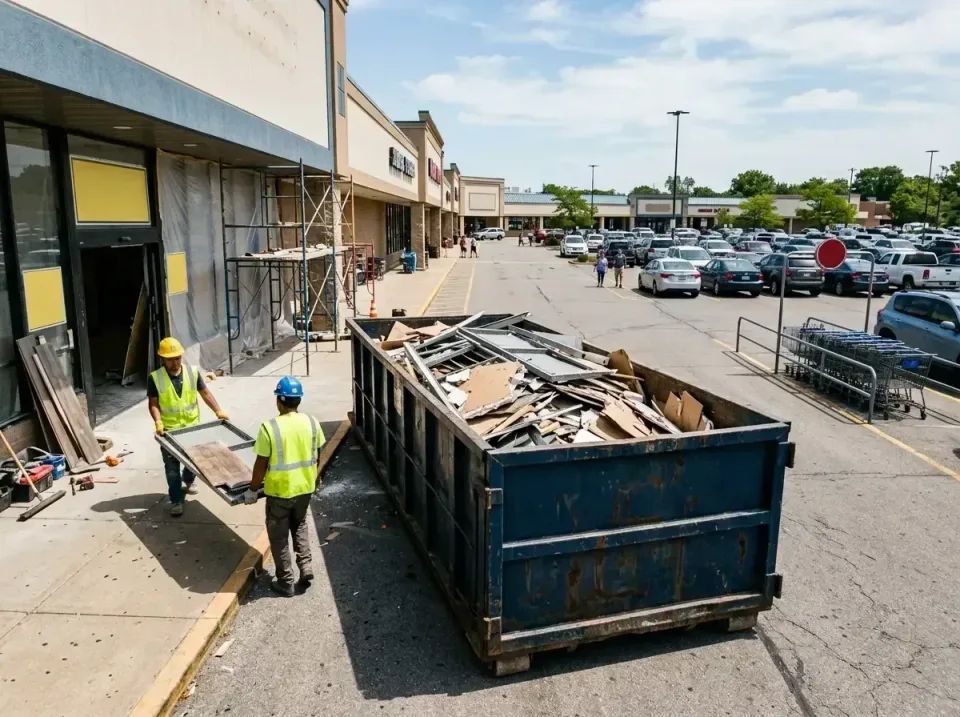 retail-store-renovation-debris-003 — frequently asked questions, Roll-off Dumpster Rentals in Bloomington, IL